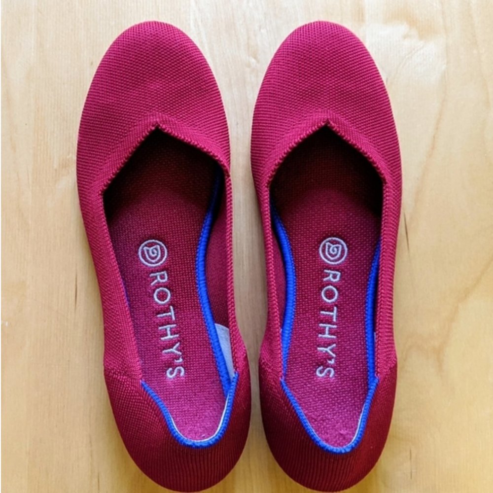 Scooter Red flats